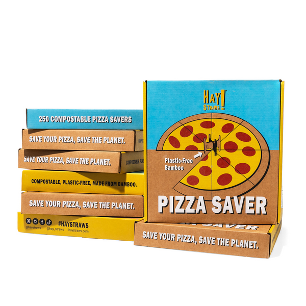 Zero-waste pizza box insert made from plant-based materials