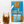HAY Straws Jumbo Slim Straws made from reed plant stems, Individually wrapped straws, a biodegradable straw in an iced coffee with a wrapped Jumbo slim straw box in the background, 8” length, non soggy straws, compostable straws, natural straws
