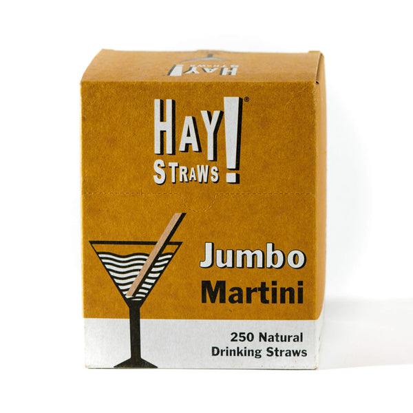 Hay! Straws | 15 Pack Jumbo 8 Drinking Straws | Great for Smoothies
