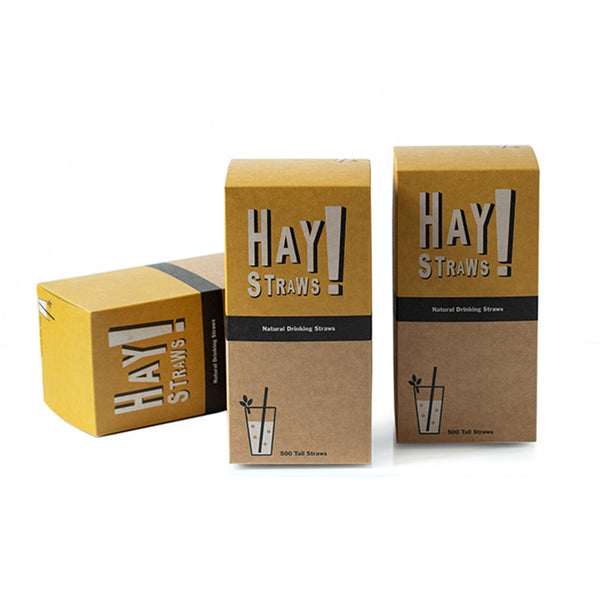 HAY! Stir Sticks | 100% Compostable Stir Sticks made from Wheat stems.